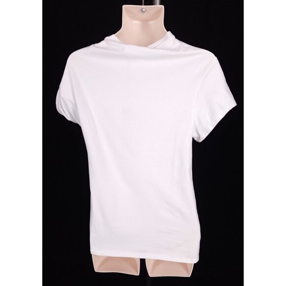 Alled-Martinez Twisted T-Shirt Size L Mens White Tee $155 - Picture 9 of 15